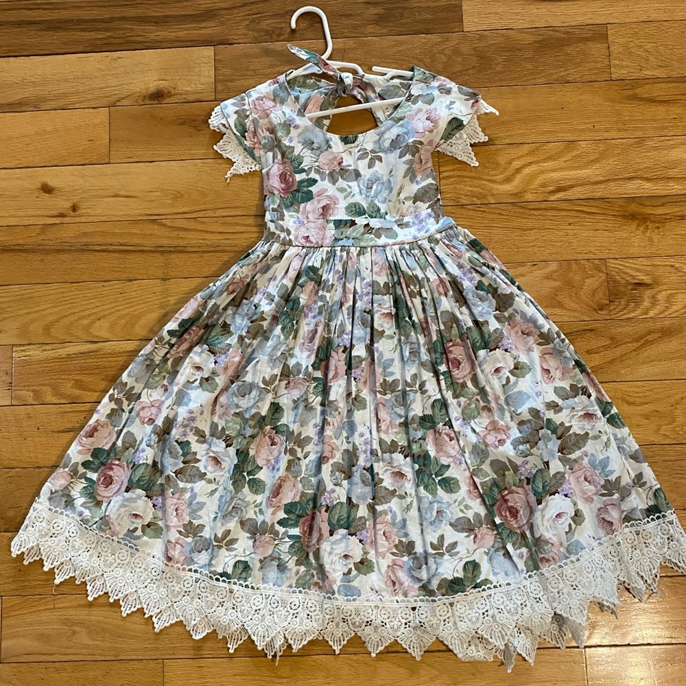 Think Pink Bows size 6 dress